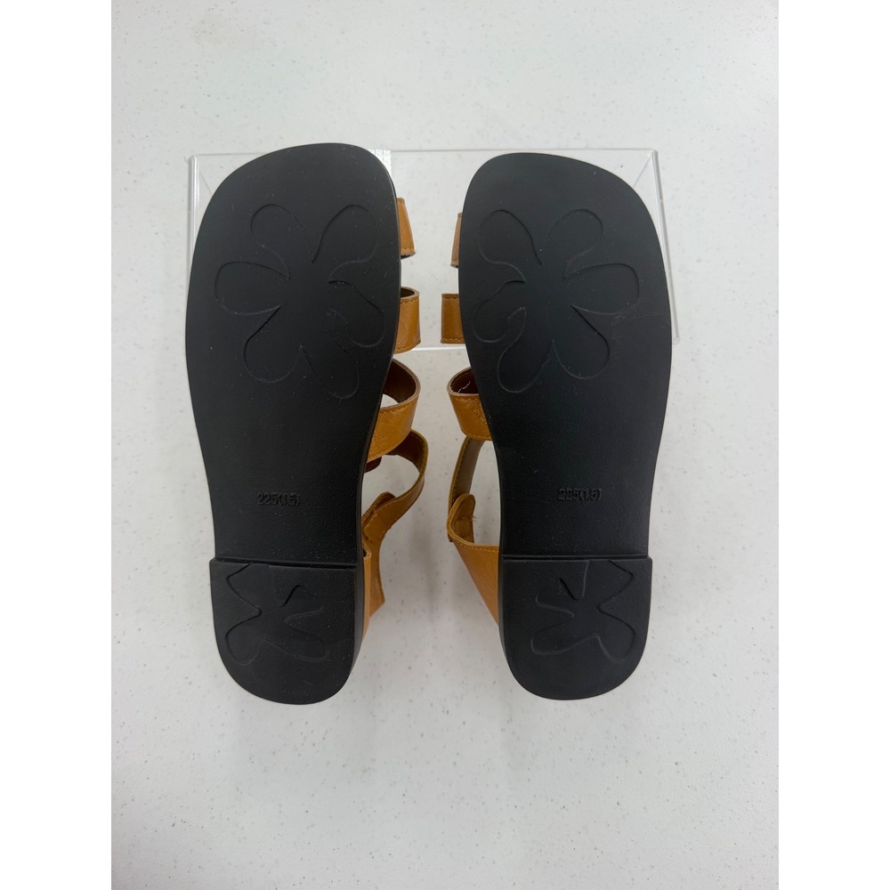 Lizimei Tan Faux Leather Fisherman Sandals  Women's Size 5.5 (CN 225) NEW-no tag - Picture 8 of 11